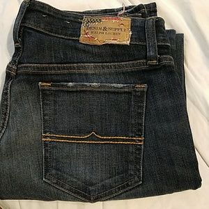 Denim & Supply Dark wash Straight Leg Jean